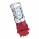 2PCS 3157 LED Flashing Strobe Light Bulb Red Rear Alert Safety Brake Tail Stop Lights Bulb