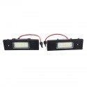 2PCS LED License Number Plate Light For BMW 1 6 Z Series E81 E87 E63 E64 E85 E89