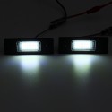 2PCS LED License Number Plate Light For BMW 1 6 Z Series E81 E87 E63 E64 E85 E89