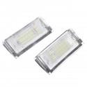 2PCS LED License Plate Light For BMW 3 Series 325i 328i 318 320 E46 2D M3 Facelift