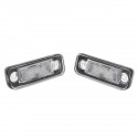 2Pcs 3-SMD LED 7000K License Plate Lights Lamps For Benz C E-Class CLS SLK W211 S211