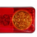 2Pcs 36LED Car Rear Stop Indicator Lamps Tail Light For Trailer Truck Lorry Caravan Van 12V