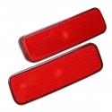 2Pcs Car LED Rear Bumper Reflector Brake Tail Light For Ford Transit Custom Connect Van