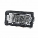 2Pcs Car SMD White LED Lights License Plate Lamps 6000K For Toyota Corolla 2014-2019