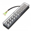 2pcs 24V 22LED Three Color Rear Car Tail Light Bake Stop Turn Lamp for Tailer Truck Boat Caravans