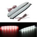 2pcs LED Rear Bumper Brake Tail Stop Running Turning Light Turn Signal Light For Mazda 6 03-08