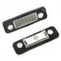 2x 12V 18LEDs License Number Plate Lamps Light for Ford Mondeo MK2