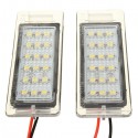 2x Error Free 18 LED SMD Number License Plate Light Lamp For Chevy Camaro Cruze