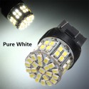 3W T20 7443 1206 W21/5W LED Brake Light 50SMD Car Stop Parking Lamp Bulb White