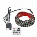 60 Inch 3030 LED Car Tail Brake Light flowing Bar Strip Reversing Stop Signal Flashing Strip DRL Truck 12V Waterproof