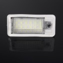 LED License Plate Lights White 2PCS For Audi A3 A4 A5 A6 Q7