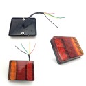 12V LED Car Rear Tail Lights Brake Turn Signal Lamp Waterproof for Trunk Trailer