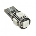 Canbus 5 SMD LED Xenon HID W5W T10 501 Car Side Light Bulb