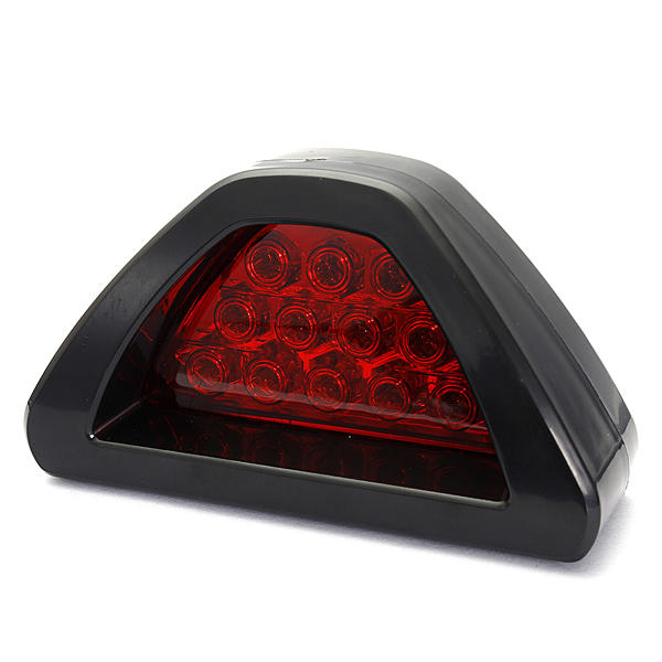 Car 12 LED Rear Tail Brake DRL Stop Light Strobe Flash Fog Lamp