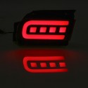 Car LED Rear Bumper Reflector Driving Fog Lights Brake Lamps for Toyota Cruiser Prado 2018