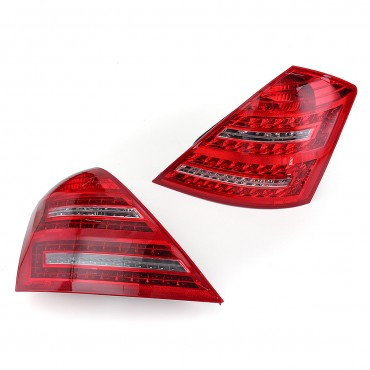 Car Rear LED Tail Light Brake Lamp Pair for Mercedes-Benz W221 S-Class 2007-2009