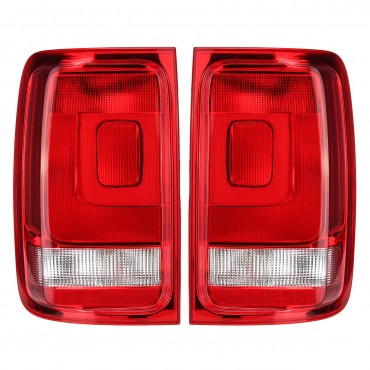 Car Rear Left/Right Tail Light Assembly Brake Lamp with No Bulbs for Volkswagen Amarok UTE Pickup 2010-UP