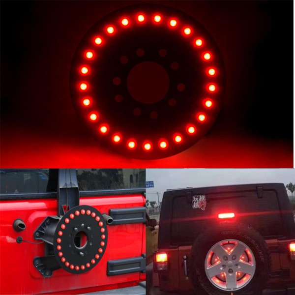 Car Spare Tire Led Brake Light Tail Lamp For Jeep Wrangler JK