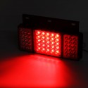 DC 24V Waterproof 55 LED Truck Caravan Trailer Stop Brake Indicator Lights Lamps