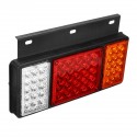 DC 24V Waterproof 55 LED Truck Caravan Trailer Stop Brake Indicator Lights Lamps