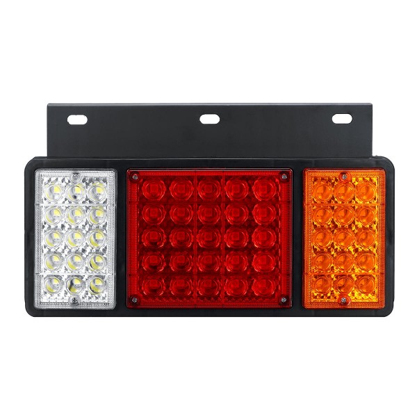 DC 24V Waterproof 55 LED Truck Caravan Trailer Stop Brake Indicator Lights Lamps