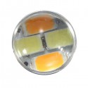 High Power 12V LED Amber White Driving Turn Signal Light Bulb