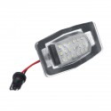 LED License Number Plate Lamp Lights For Miata MX-5 MPV NB Protege Ford Escape