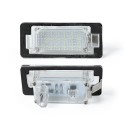 LED License Number Plate Lights Lamps Bulbs CANBUS Error Free Pair for BMW E39 E60 E82 E70 E90 E92 X3/5/6