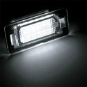 LED License Number Plate Lights Lamps Bulbs CANBUS Error Free Pair for BMW E39 E60 E82 E70 E90 E92 X3/5/6