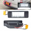 LED License Number Plate Lights White Pair for Mercedes Sprinter Vito Viano W906 W639