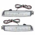 Pair LED Brake Tail Light Rear Bumper Reflector Lamp For Nissan Juke Murano Infiniti FX35 FX37