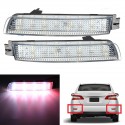 Pair LED Brake Tail Light Rear Bumper Reflector Lamp For Nissan Juke Murano Infiniti FX35 FX37