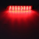 Pair LED Brake Tail Light Rear Bumper Reflector Lamp For Nissan Juke Murano Infiniti FX35 FX37