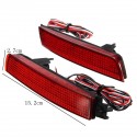 Pair LED Brake Tail Light Rear Bumper Reflector Lamp For Nissan Juke Murano Infiniti FX35 FX37