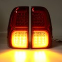 Pair Rear LH RH LED Tail Brake Lights Lamp For Toyota Hilux (Revo) 2015+