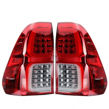 Pair Rear LH RH LED Tail Brake Lights Lamp For Toyota Hilux (Revo) 2015+