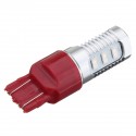 Pair Red 12V 7443 12LED Car Brake Lights Bulb Blinking Flashing Strobe Tail Stop Lamp