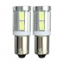 Pair White BAX9S 150deg H6W 10SMD Side Light Bulbs Canbus Error For BMW 3 Series F30 F31