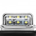 Rear Tail LED License Number Plate Light with Fittings For 10-30V Truck Lorry Van Caravan