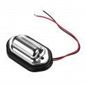 Rear Tail LED License Number Plate Light with Fittings For 10-30V Truck Lorry Van Caravan