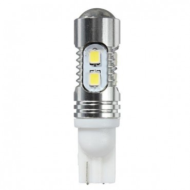 T10 10 LED 2835 2323 SMD Side Wedge Light Bulb Xenon White