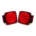 Tail Lights Kit Stop Turn Tail Marker Side Lamps With Bracket Harness For Truck Trailer