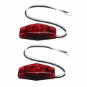 Tail Lights Kit Stop Turn Tail Marker Side Lamps With Bracket Harness For Truck Trailer