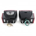 Tail Lights Kit Stop Turn Tail Marker Side Lamps With Bracket Harness For Truck Trailer