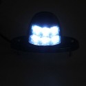 Waterproof LED Number License Plate Lights with Reflector DC 12-24V for Trailer Truck Boat