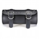 Motorcycle Scooter Tool Bag Saddlebags Leather Storage