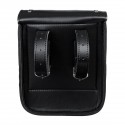 Universal Motorcycle Front Rear Fork Tool Pouch Side Bag Saddlebag PU Leather For Harley Honda