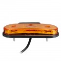 12V/24V 20 LED Side Marker Lights Reflector Lamp Amber With Bracket For Truck Trailer