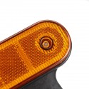 12V/24V 20 LED Side Marker Lights Reflector Lamp Amber With Bracket For Truck Trailer