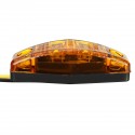 2LED Side Marker Indicator Light Clearance Lamp For 12/24V Truck Trailer Lorry Van